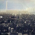Chartist Meeting on Kennington Common, 10 April 1848. Photo by William Kilburn.
