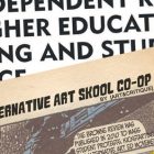 ART&CRITIQUE [2017] Art Skool Co-op Poster.